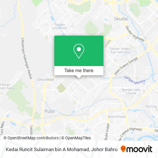 Kedai Runcit Sulaiman bin A Mohamad map