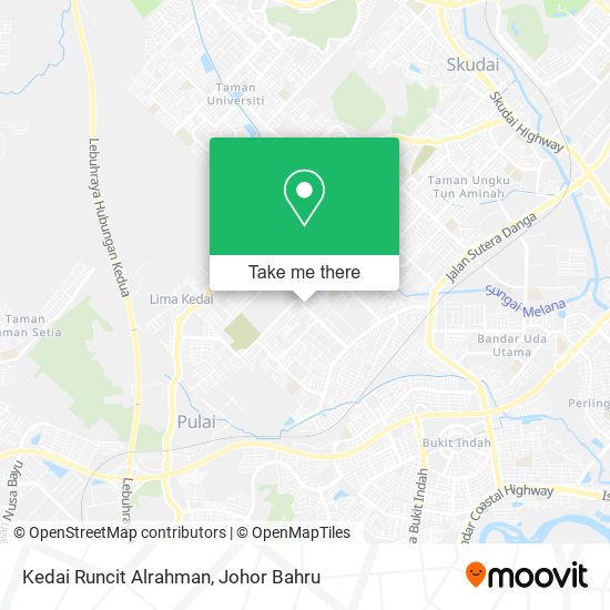 Kedai Runcit Alrahman map