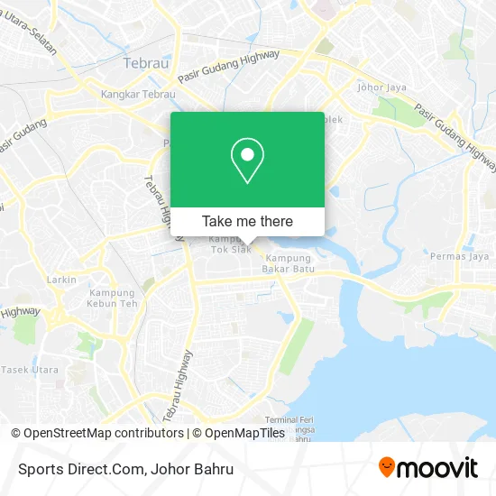 Sports Direct.Com map