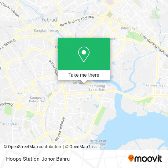 Hoops Station map