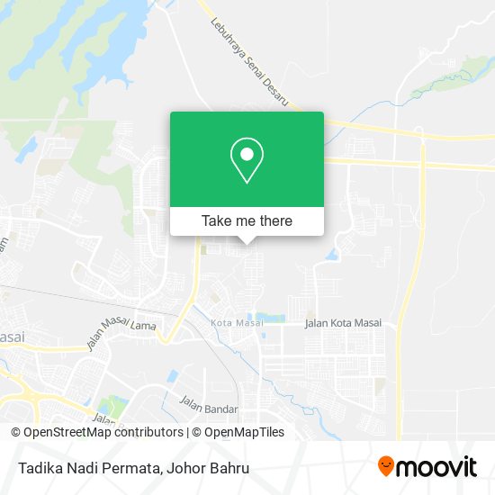Tadika Nadi Permata map