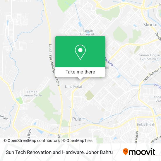 Sun Tech Renovation and Hardware map