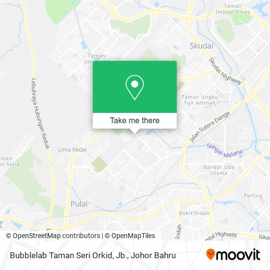 Bubblelab Taman Seri Orkid, Jb. map