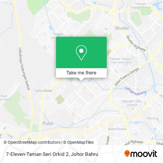 7-Eleven-Taman Seri Orkid 2 map