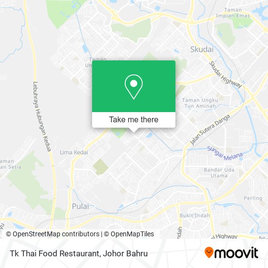 Tk Thai Food Restaurant map