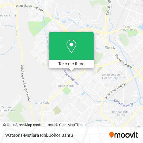 Watsons-Mutiara Rini map