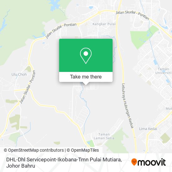 DHL-Dhl Servicepoint-Ikobana-Tmn Pulai Mutiara map