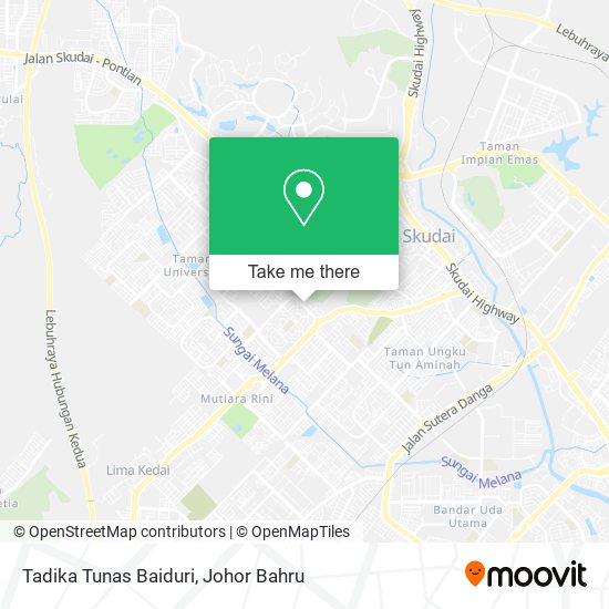 Tadika Tunas Baiduri map