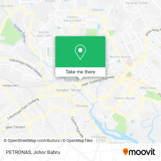 PETRONAS map