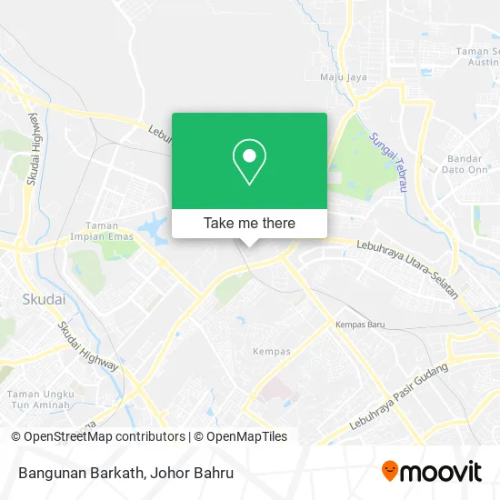 Bangunan Barkath map