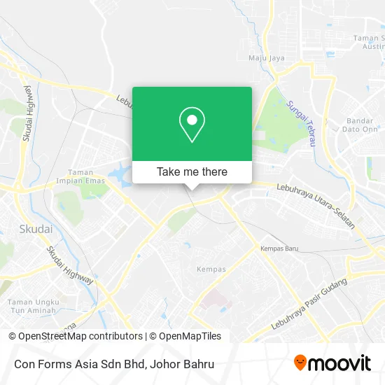 Con Forms Asia Sdn Bhd map