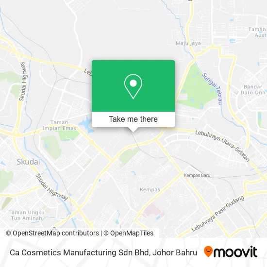 Ca Cosmetics Manufacturing Sdn Bhd map