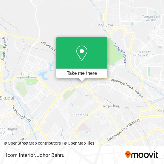 Icom Interior map