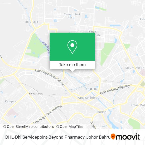 DHL-Dhl Servicepoint-Beyond Pharmacy map