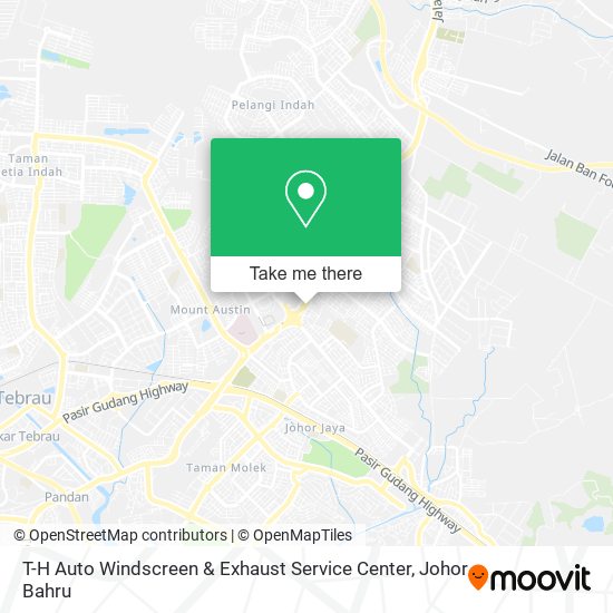 T-H Auto Windscreen & Exhaust Service Center map