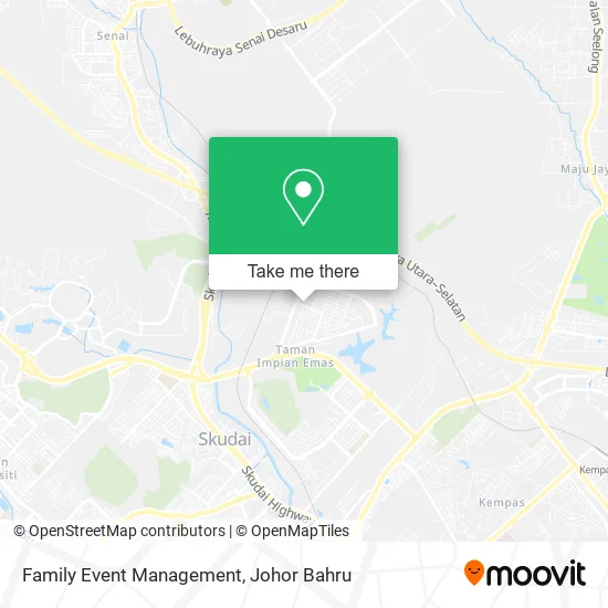 Family Event Management map