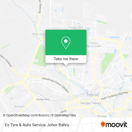 Es Tyre & Auto Service map