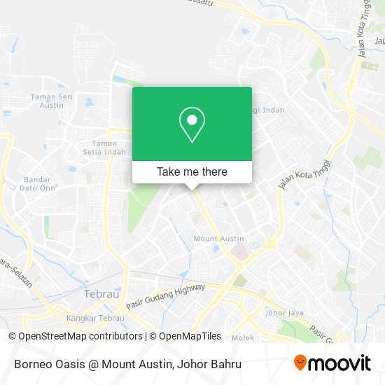 Borneo Oasis @ Mount Austin map