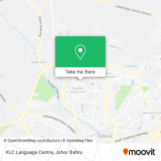 KLC Language Centre map