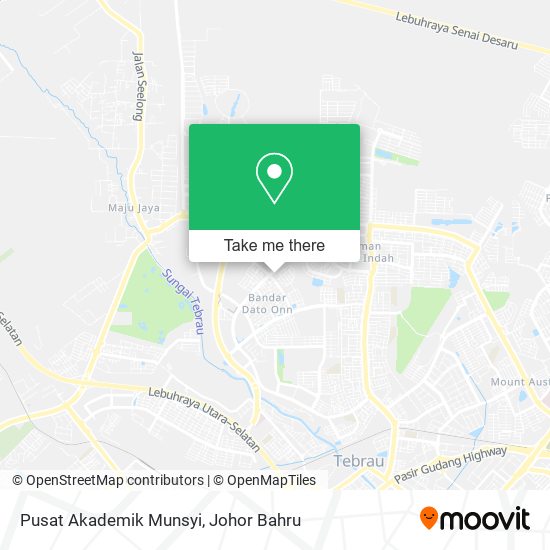 Pusat Akademik Munsyi map