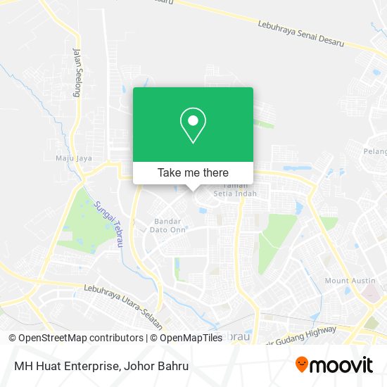 MH Huat Enterprise map