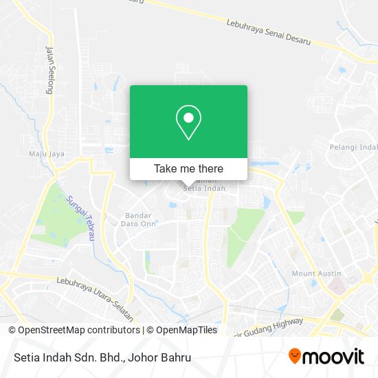 Setia Indah Sdn. Bhd. map