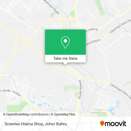 Scientex Utama Shop map