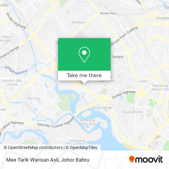 Mee Tarik Warisan Asli map