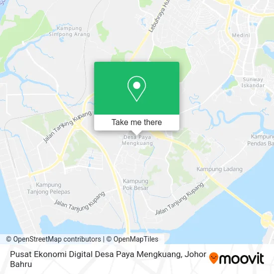 Pusat Ekonomi Digital Desa Paya Mengkuang map
