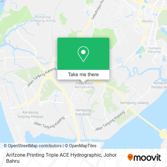 Arifzone Printing Triple ACE Hydrographic map