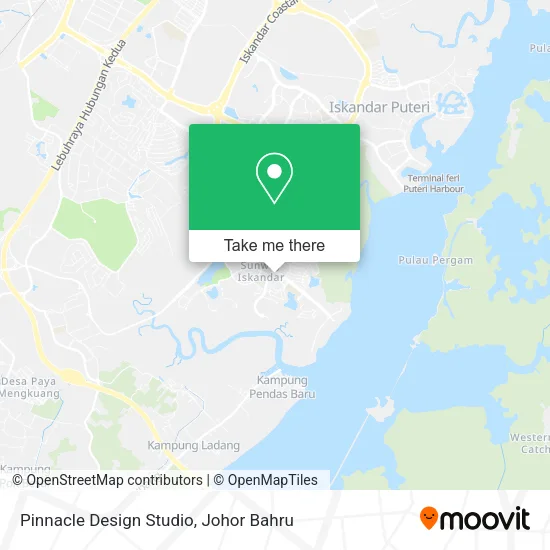 Pinnacle Design Studio map