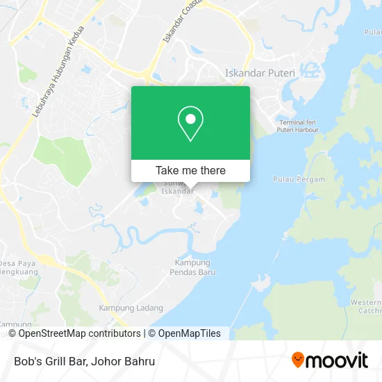 Bob's Grill Bar map