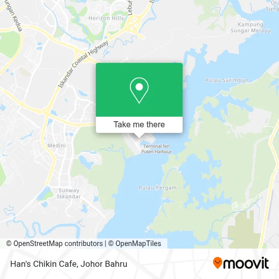 Han's Chikin Cafe map