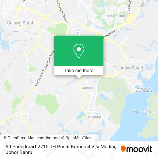 99 Speedmart 2715 JH Pusat Komersil Visi Medini map