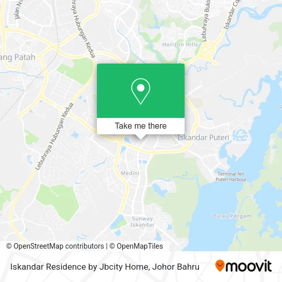 Iskandar Residence by Jbcity Home map