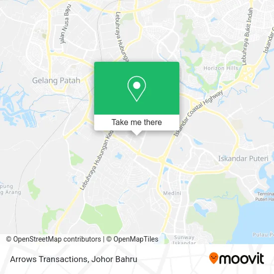 Arrows Transactions map