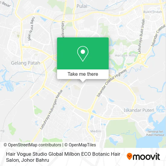 Hair Vogue Studio Global Milbon ECO Botanic Hair Salon map