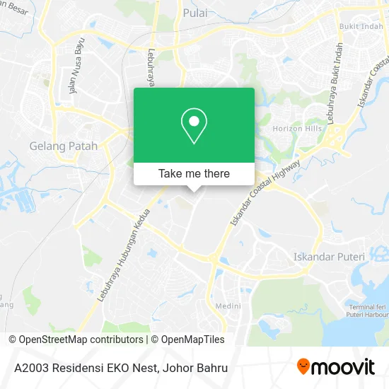A2003 Residensi EKO Nest map