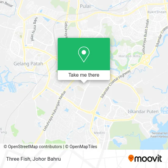 Three Fish map