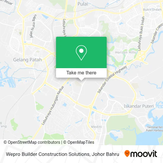 Wepro Builder Construction Solutions map