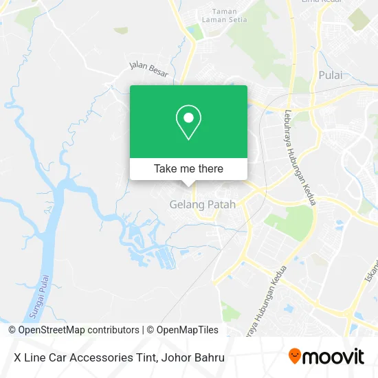 X Line Car Accessories Tint map