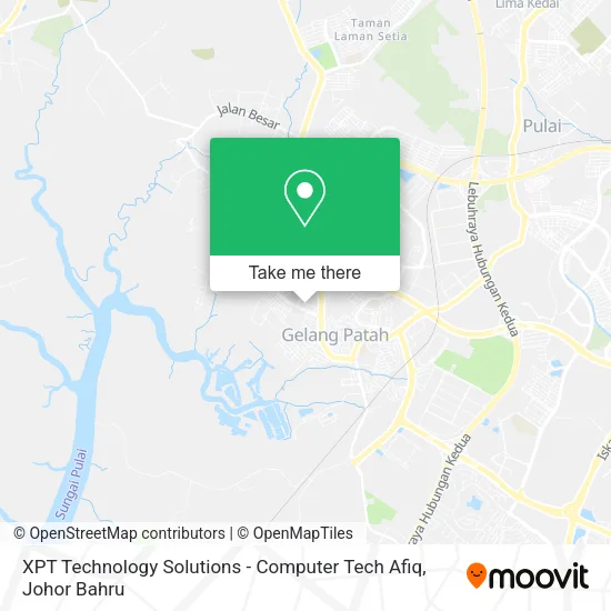 XPT Technology Solutions - Computer Tech Afiq map