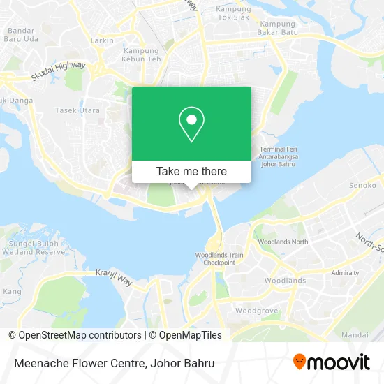 Meenache Flower Centre map