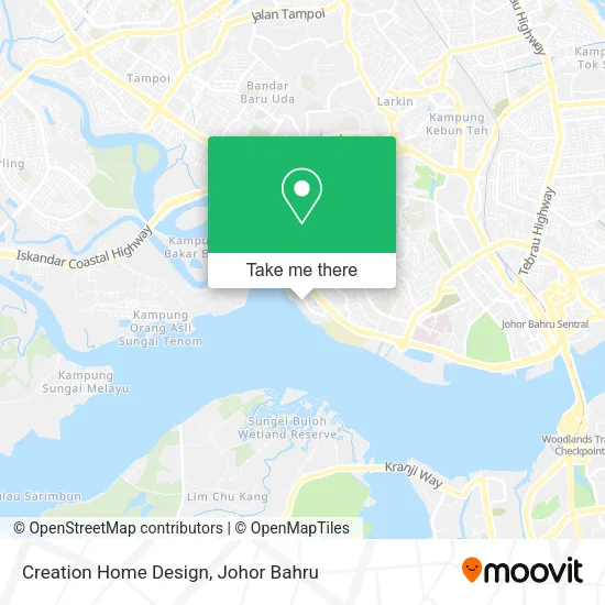 Creation Home Design map