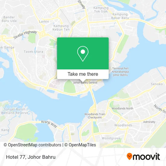 Hotel 77 map