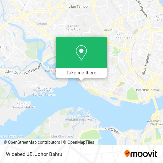 Widebed JB map
