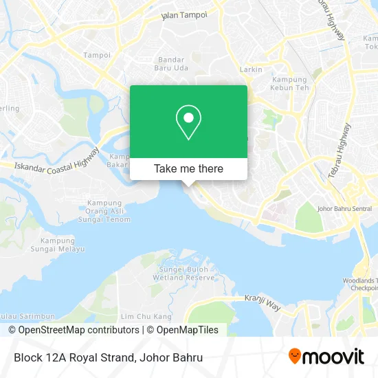Block 12A Royal Strand map