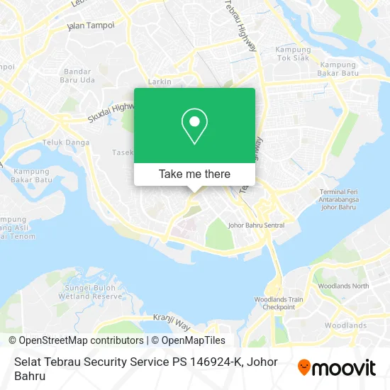 Selat Tebrau Security Service PS 146924-K map