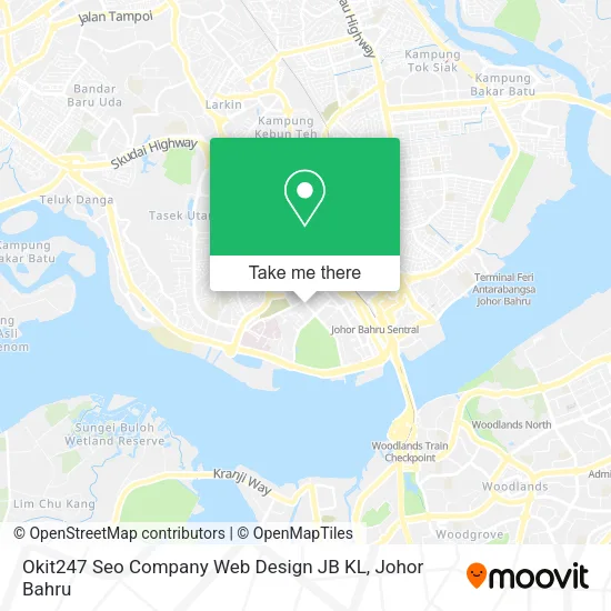 Okit247 Seo Company Web Design JB KL map