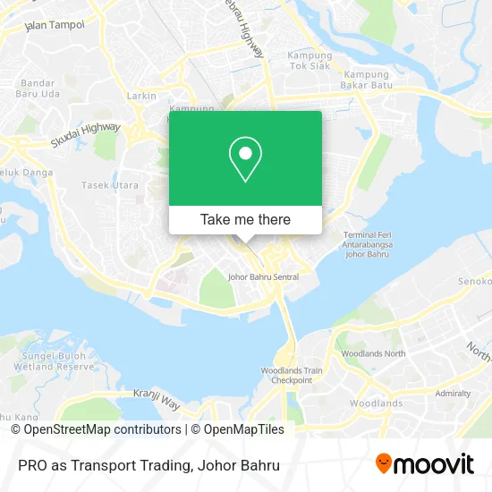 PRO as Transport Trading map